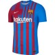 Camisola FC Barcelona Equipamento Primeiro 2021-2022 Manga Curta